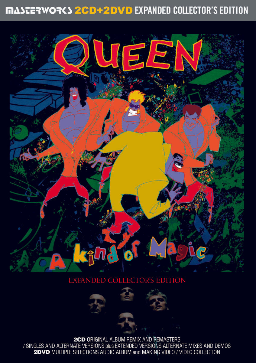 Queen / A Kind Of Magic Expanded Collector's Edition Remix (2CD+2DVD)