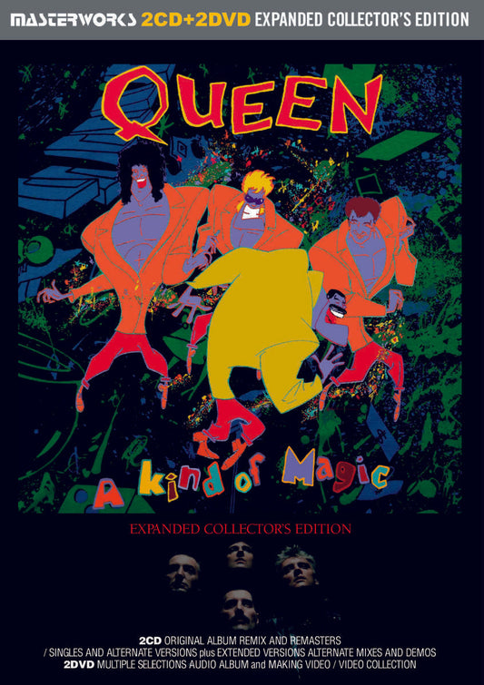 Queen / A Kind Of Magic Expanded Collector's Edition Remix (2CD+2DVD)