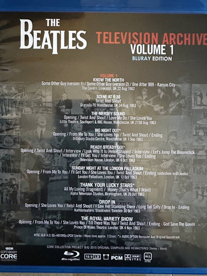 The Beatles / Television Archive Volume 1 - 6 Complete Blu-ray 6 Set (6BDR)