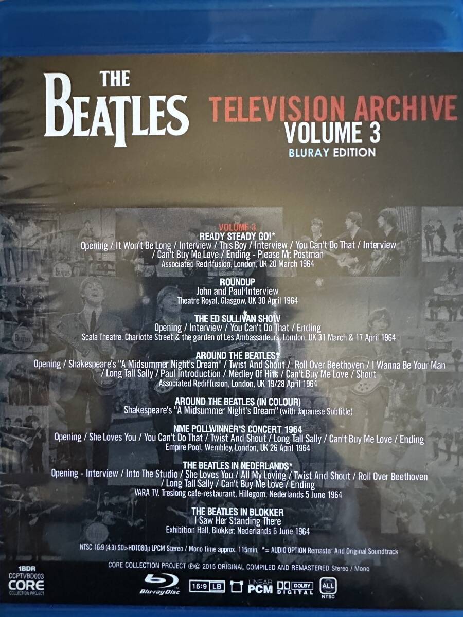 The Beatles / Television Archive Volume 1 - 6 Complete Blu-ray 6 Set (6BDR)
