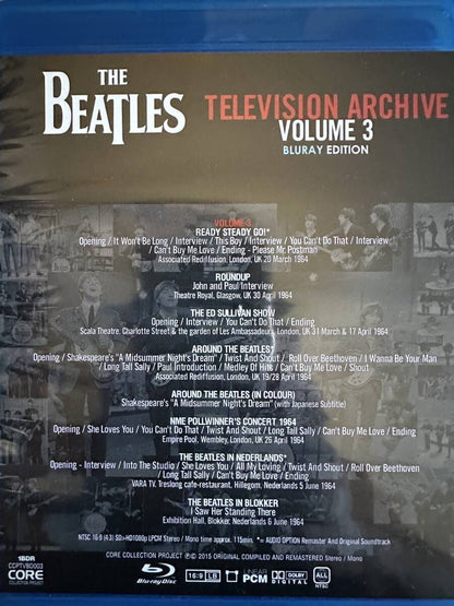 The Beatles / Television Archive Volume 1 - 6 Complete Blu-ray 6 Set (6BDR)