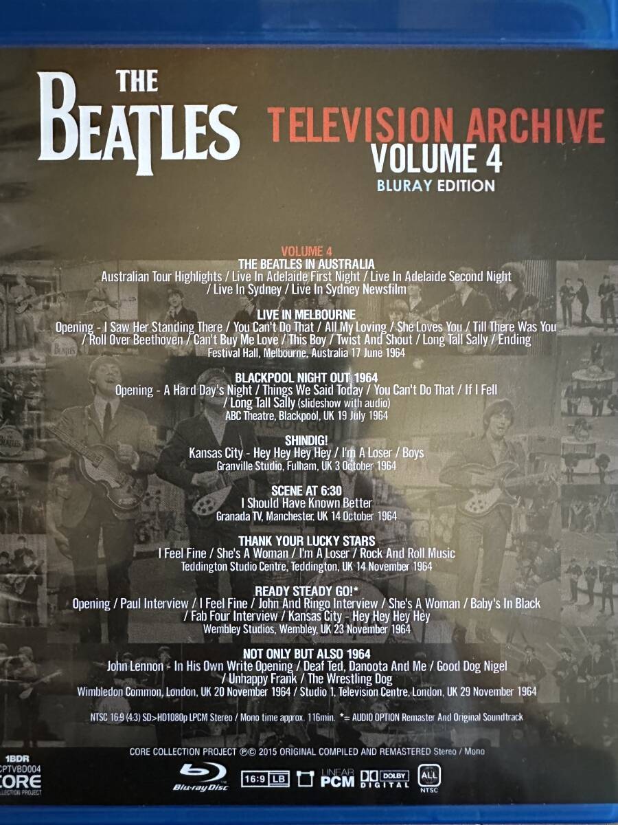 The Beatles / Television Archive Volume 1 - 6 Complete Blu-ray 6 Set (6BDR)