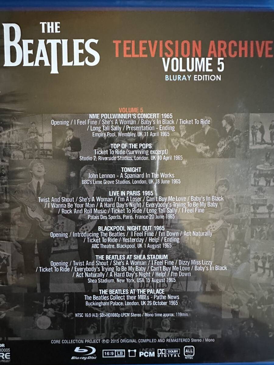 The Beatles / Television Archive Volume 1 - 6 Complete Blu-ray 6 Set (6BDR)