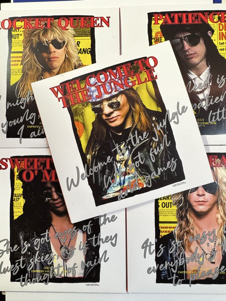 GUNS N’ ROSES / FOUR NIGHTS OF ROSES 1989 LA Coliseum 4 Shows (6CD BOX & 5 T-shirts) Special Limited Set!
