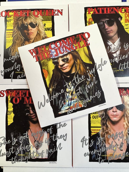 GUNS N’ ROSES / FOUR NIGHTS OF ROSES 1989 LA Coliseum 4 Shows (6CD BOX & 5 T-shirts) Special Limited Set!