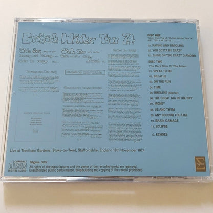 PINK FLOYD / BRITISH WINTER TOUR 74 (2CD)