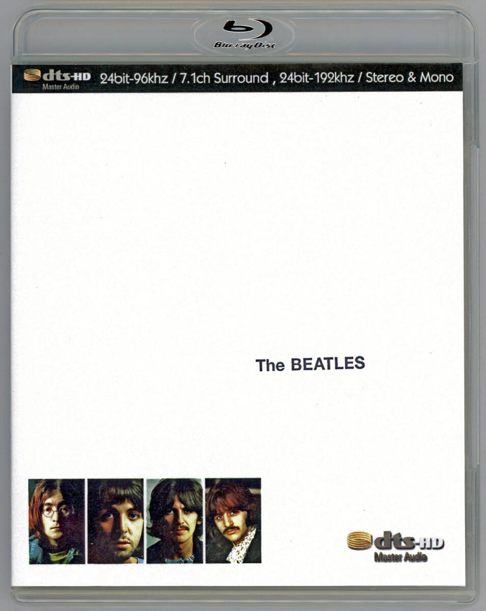 The Beatles / WHITE ALBUM 24bit-96khz / 7.1ch Surround, 24bit-192khz / Stereo & Mono (1BDR) DTS-HD Master Audio