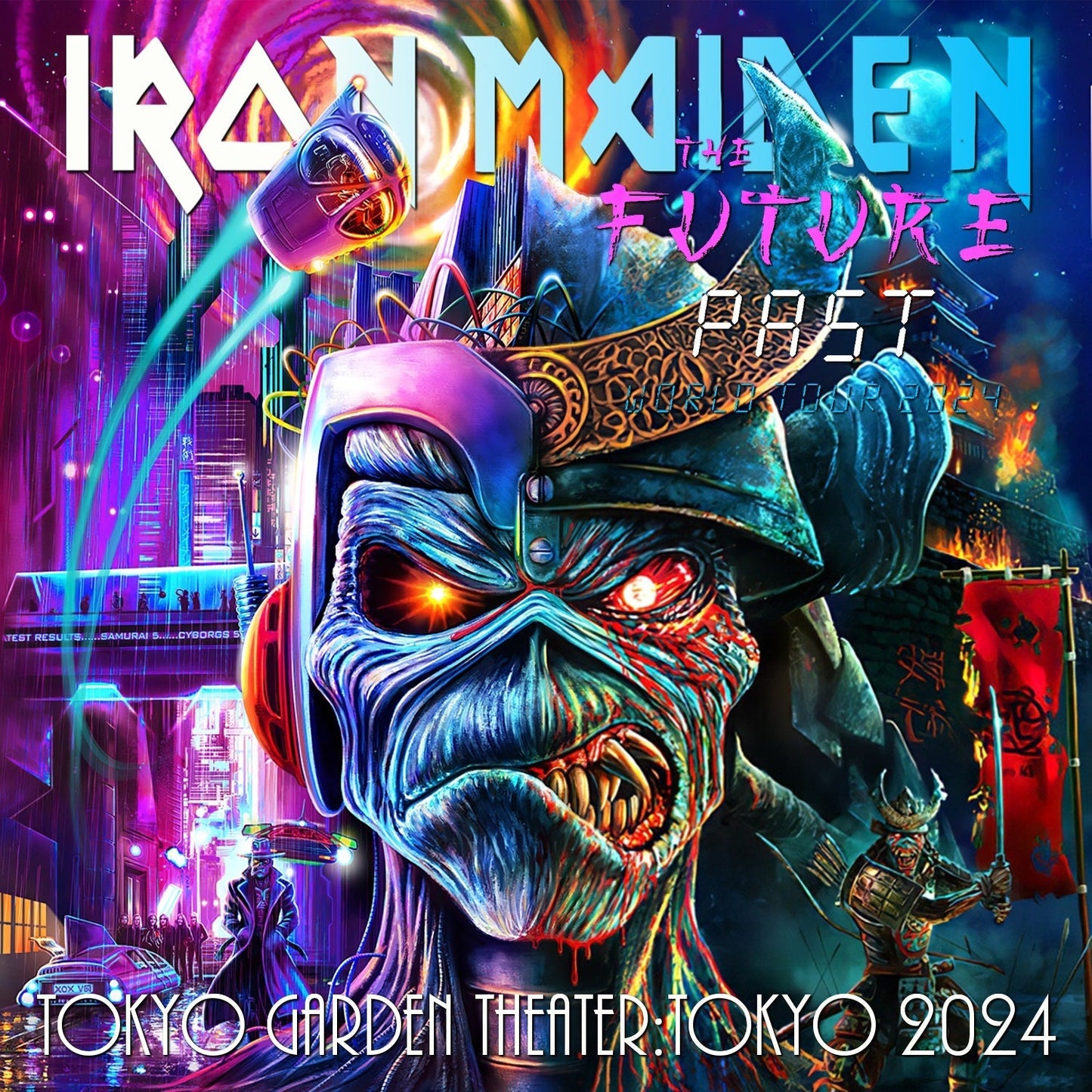 Iron Maiden / The Future Past Japan Tour 2024 Japan show 3rd (IEM+Aud) (2CDR)