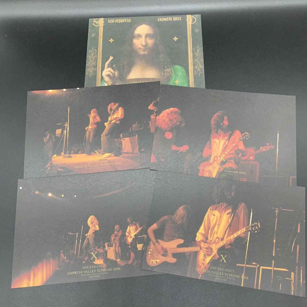 LED ZEPPELIN / CRYSTAL BALL (4CD) Box Empress Valley
