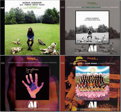 GEORGE HARRISON / LIVING IN THE MATERIAL WORLD DARK HORSE ALL THINGS MUST PASS 2Set  (8CD)
