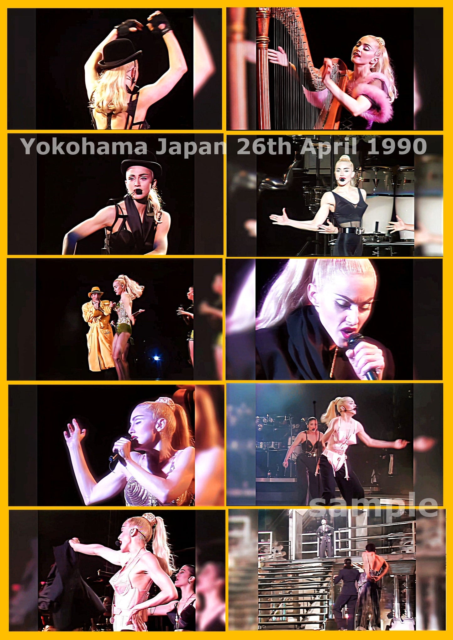 Madonna / Blond Ambition World Tour Yokohama 1990 PRO SHOT (1DVDR+2CDR)