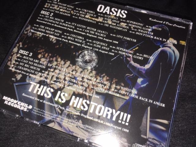 OASIS / This Is History !!! (3CD) Moonchild Records