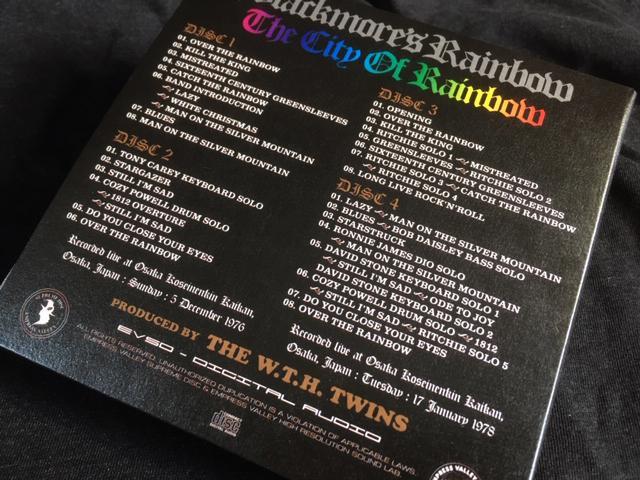 BLACKMORE�fS RAINBOW / The City Of Rainbow (4CD) Empress Valley