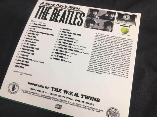 The Beatles / A Hard Day's Night spectral stereo demix Promo (1CD )