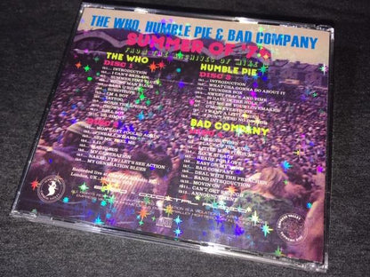 THE WHO HUMBLE PIE & BAD COMPANY / SUMMER OF '74 (4CD)