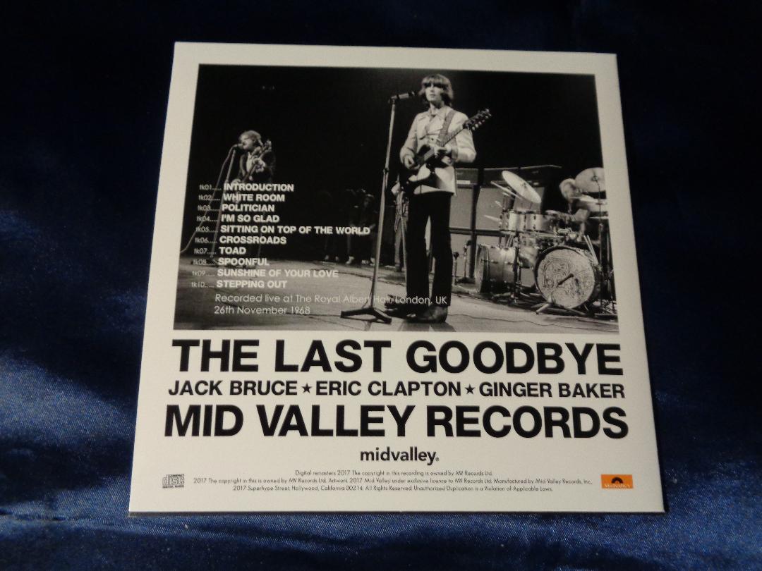 CREAM / THE LAST GOODBYE (DVD)