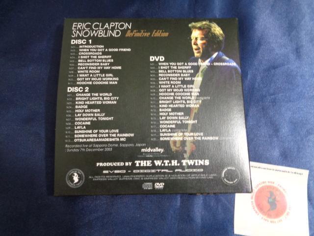 Eric Clapton / Snow Blind Definitive Edition (2CD+DVD)