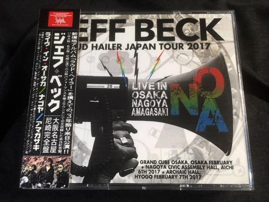 JEFF BECK / LIVE IN OSAKA NAGOYA AMAGASAKI 2017 (6CDR)