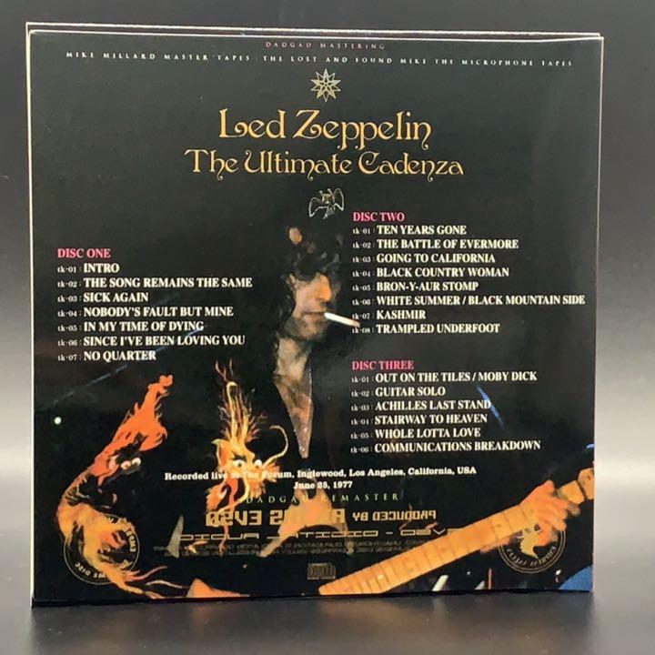 LED ZEPPELIN / THE ULTIMATE CADENZA 1977 (3CD)
