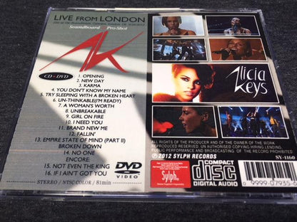 ALICIA KEYS / LIVE FROM LONDON (1CDR+1DVDR)