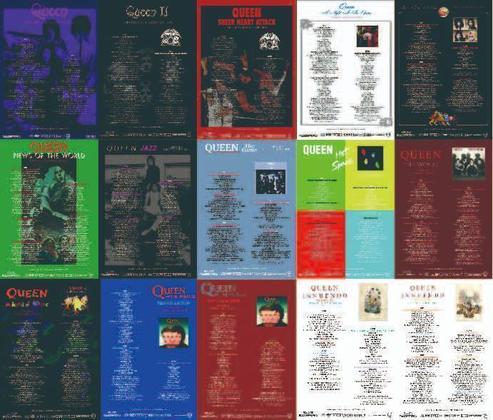QUEEN / EXPANDED COLLECTOR'S EDITION 15 SET STUDIO ALBUM (28CD+16DVD)