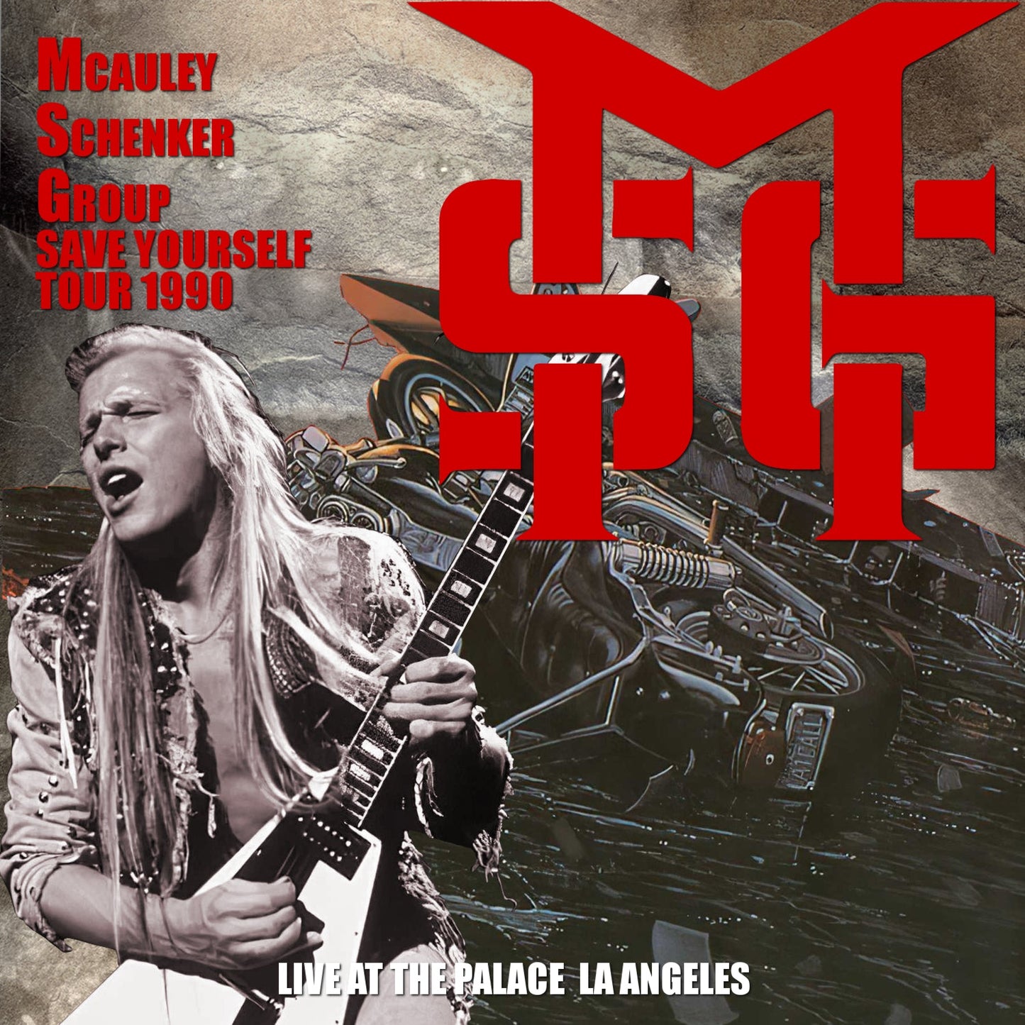 McAuley Schenker / Save Yourself Tour 1990 SOUNDBOARD (1CDR)