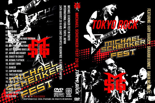 MICHAEL SCHENKER / MICHAEL SCHENKER FEST 2016 in Tokyo (1BDR)