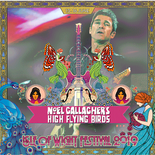 Noel Gallagher High Flying Birds / Wait & Return Tour 2019 Isle Of Wight 2019 SOUNDBOARD (1CDR)