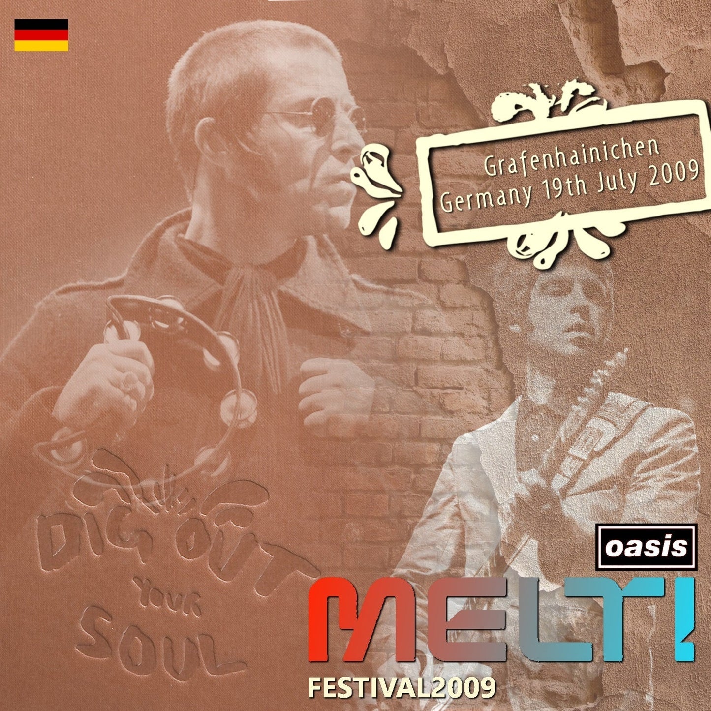 Oasis / Dig Out Your Soul 2009 Melt! Festival SOUNDBOARD (2CDR)