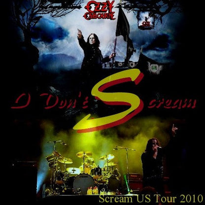 Ozzy Osbourne with Gus G / Scream US Tour 2010 Tinley Park IL USA (1CDR)