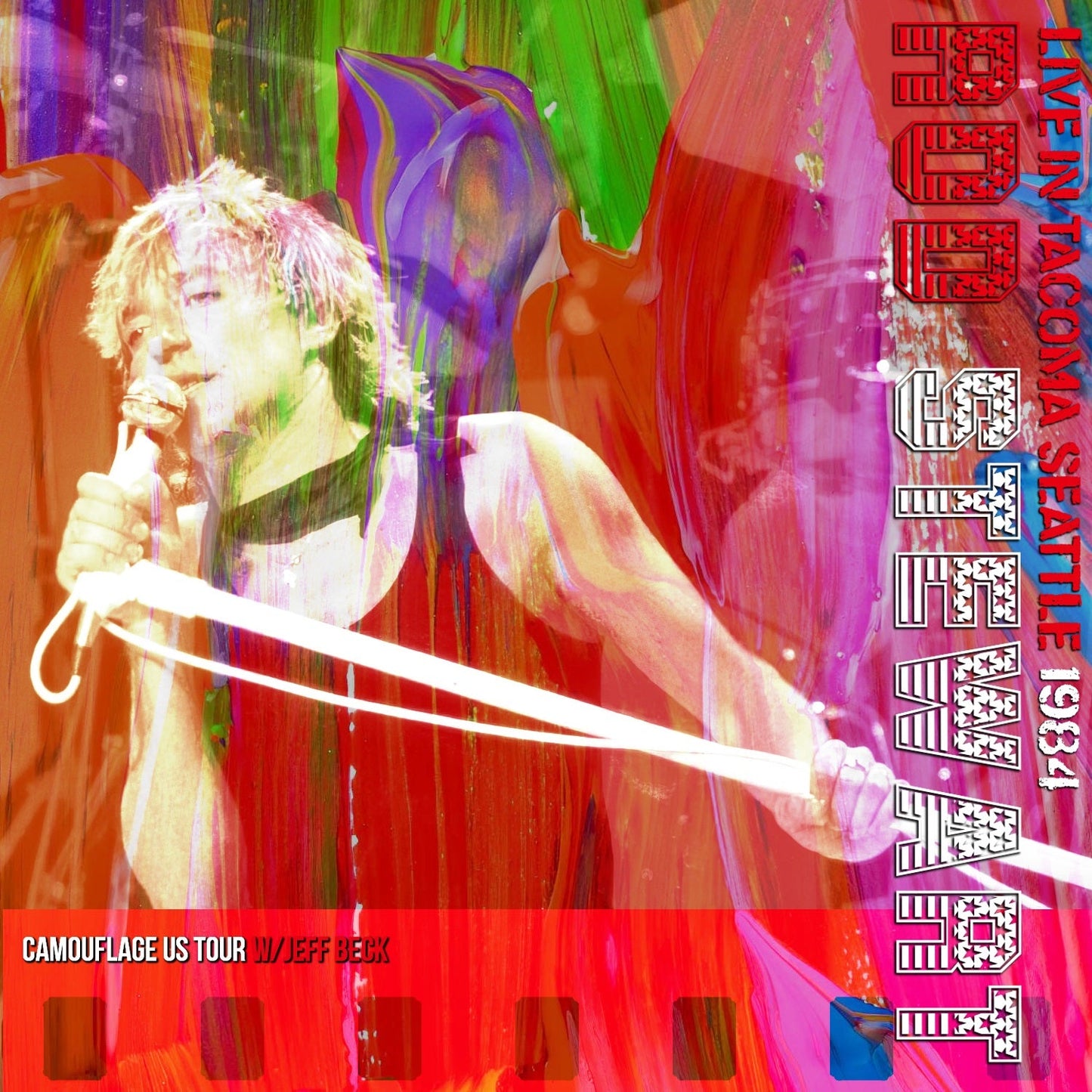 Rod Stewart w/ Jeff Beck / Camouflage US Tour 1984  Tacoma Dome (2CDR)