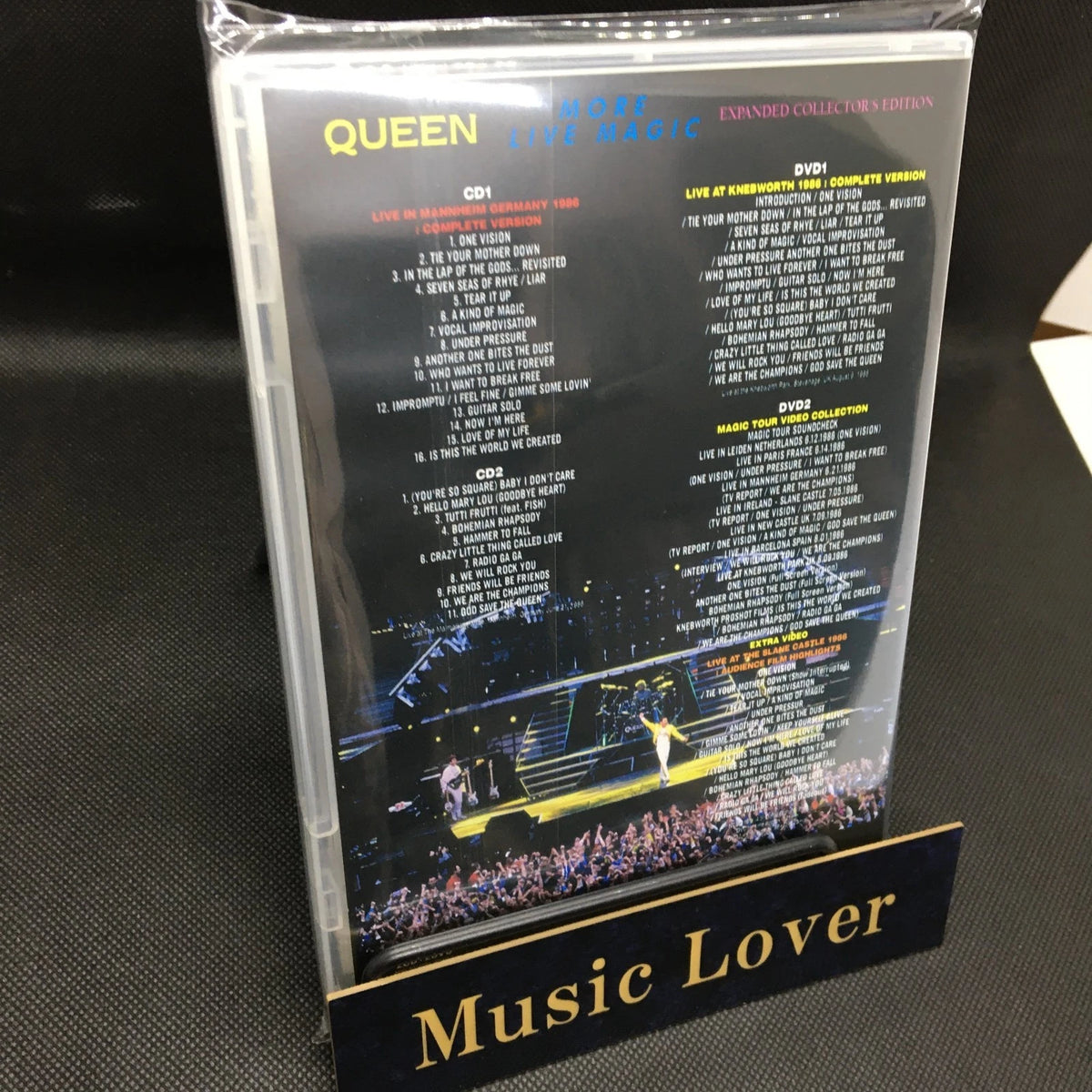 QUEEN / MORE LIVE MAGIC EXPANDED COLLECTOR'S EDITION [2CD+2DVD]