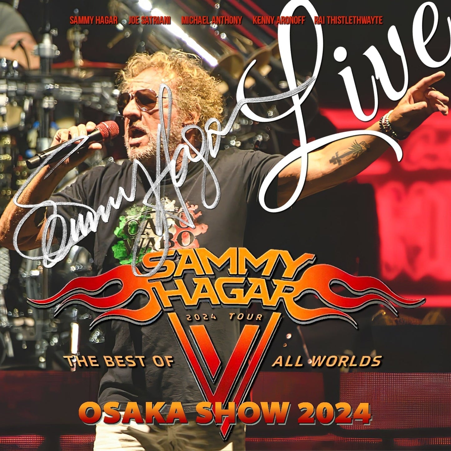 Sammy Hagar / The Best of All Worlds Japan Tour 2024 (2CDR)