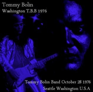 Tommy Bolin Band / Seattle, Washington, U.S.A (1CDR)